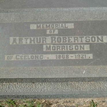 MORRISON Arthur Robertson 1868-1921