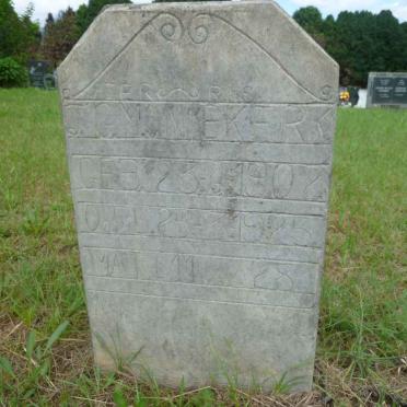 NIEKERK J.G.M., van 1902-1925