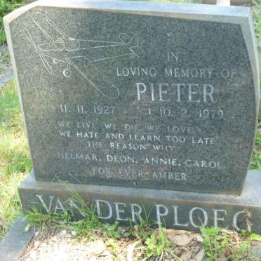 PLOEG Pieter, van der 1927-1979