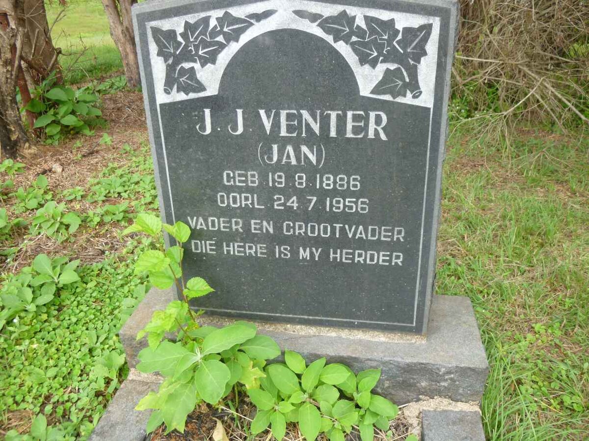 VENTER J.J. 1886-1956