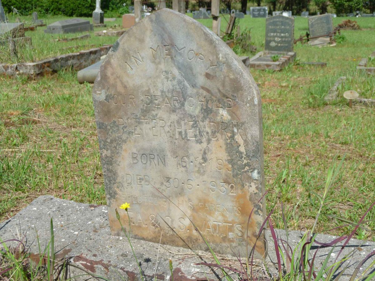 WATTS Pieter Hendrik 1930-1932