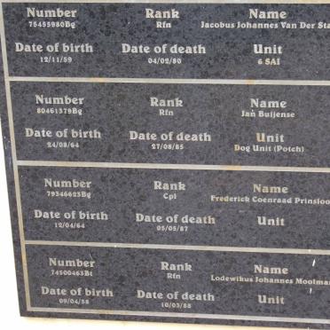 STAR van der :: BUIJENSE :: PRINSLOO :: MOOLMAN 