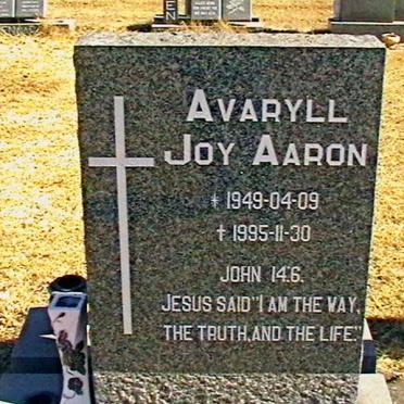 AARON Avaryll Joy 1949-1995