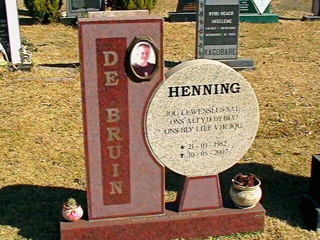 BRUIN Henning, de 1982-2007