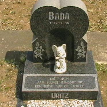 BRITZ Baba 1986-1986