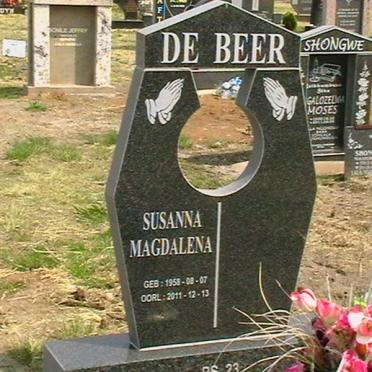 BEER Susanna Magdalena, de 1958-2011