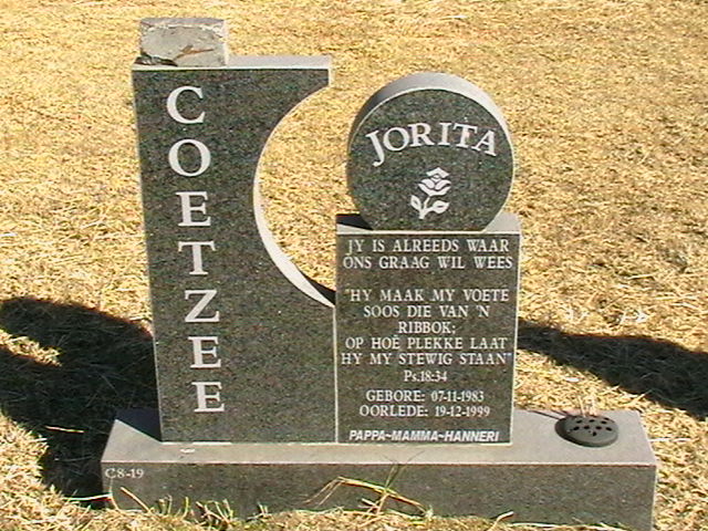 COETZEE Jorita 1983-1999