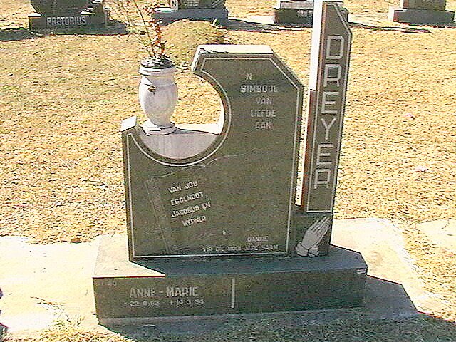 DREYER Anne-Marie 19??-1994