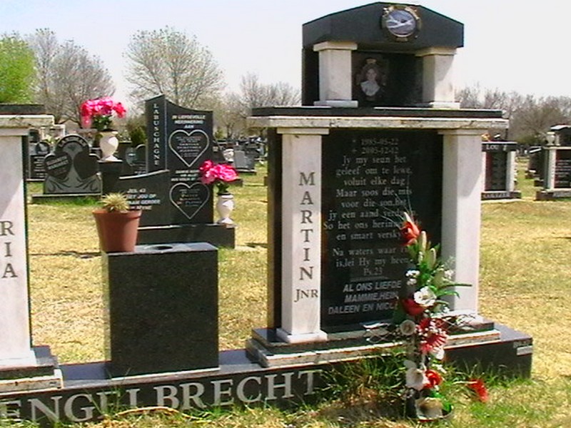 ENGELBRECHT Martin Jnr 1985-2005