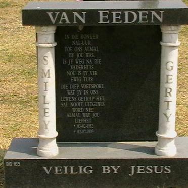 EEDEN Smiley, van 1952-2003 &amp; Gerty
