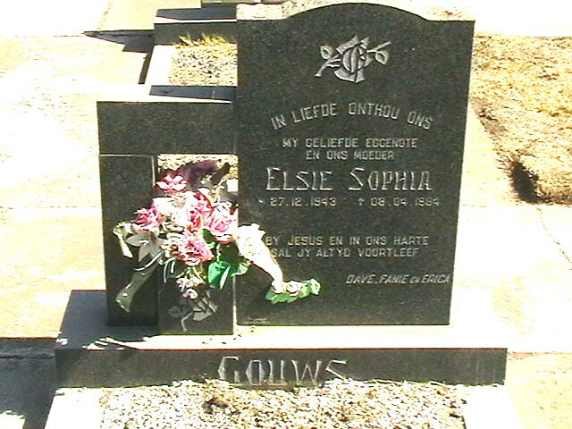 GOUWS Elsie Sophia 1943-1984