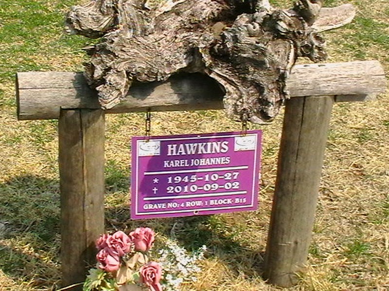 HAWKINS Karel Johannes 1945-2010