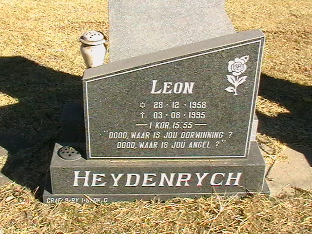 HEYDENRYCH Leon 1958-1995