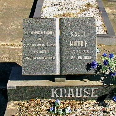 KRAUSE Karel Rudolf 1918-1989