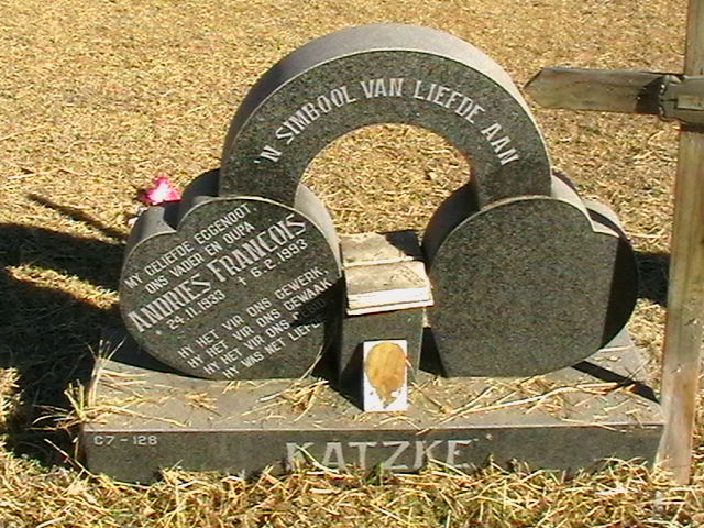 KATZKE Andries Francois 1933-1993