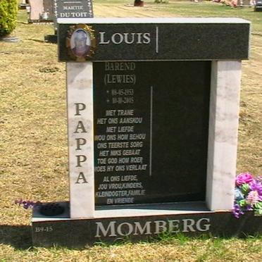 MOMBERG Barend 1953-2005