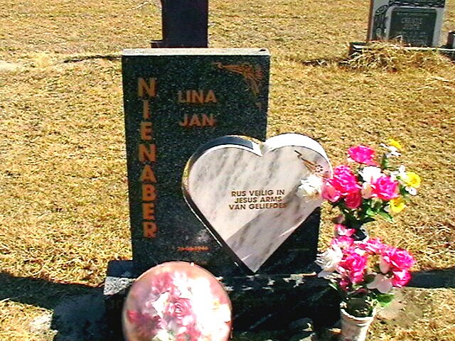 NIENABER Jan 1946-1998 &amp; Lina 1948-