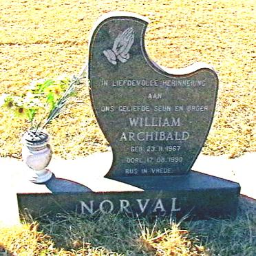 NORVAL William Archibald 1967-1990
