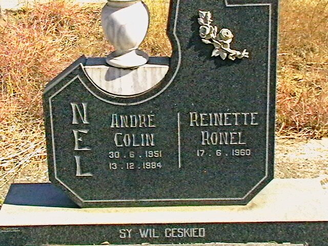 NEL André Colin 1951-1984 &amp; Reinétte Ronél 1960-