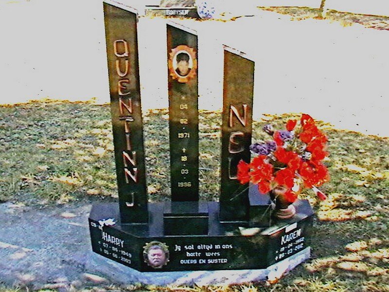 NEL Harry 1947-2007 &amp; Karen 1952-2002 :: NEL Quintin J. 1971-1996