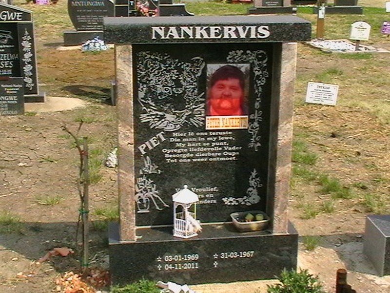 NANKERVIS Piet 1969-2011 &amp; ? 1967-