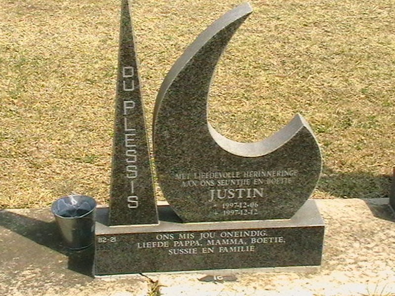 PLESSIS Justin, du 1997-1997