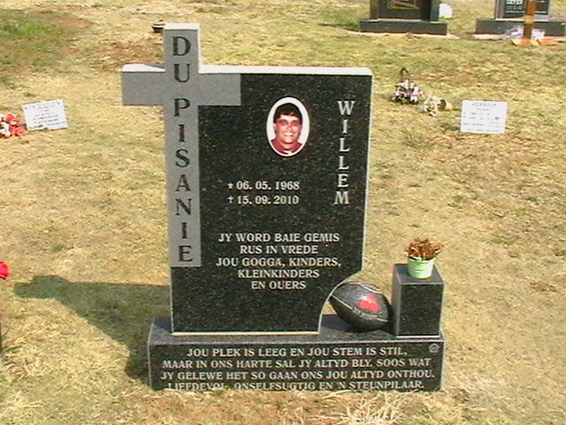 PISANIE Willem, du 1968-2010