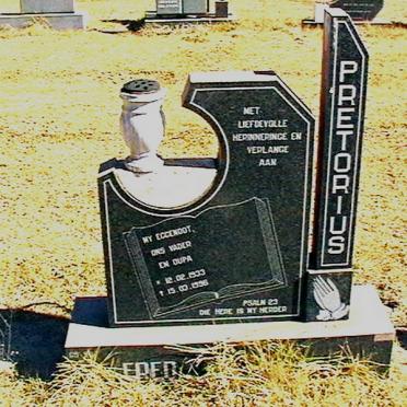 PRETORIUS Fred 1933-1996