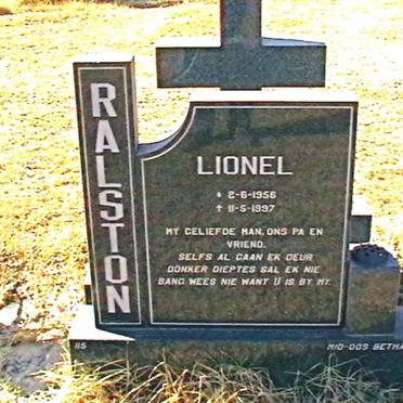RALSTON Lionel 1956-1997