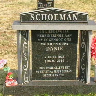 SCHOEMAN Danie 1936-2010