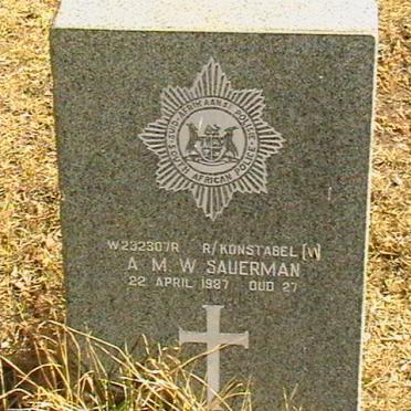 SAUERMAN A.M.W. -1987