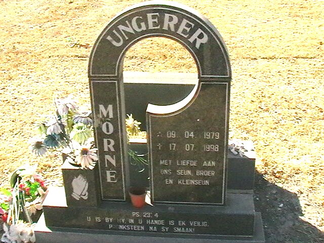 UNGERER Morné 1979-1998