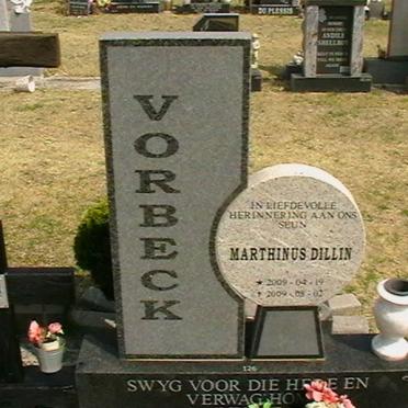 VORBECK Marthinus Dillin 2009-2009