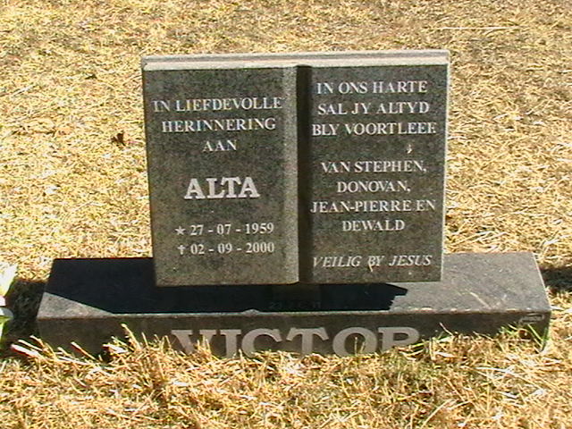 VICTOR Alta 1959-2000