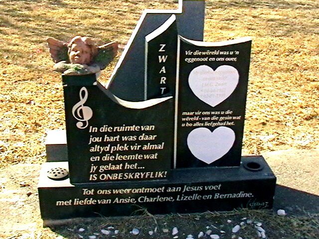 ZWART J.M.G. 1953-1999