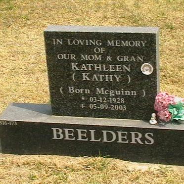 BEELDERS Kathleen nee Mcguinn 1928-2003