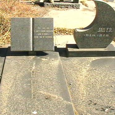 BEER Jan F.R., de 1924-1986 &amp; C.E. 1929-2005 