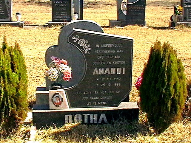 BOTHA Anandi 1982-1996