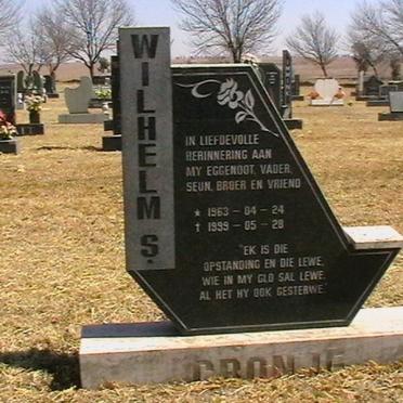 CRONJE Wilhelm S. 1963-1999