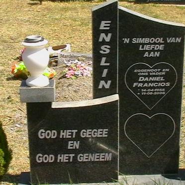 ENSLIN Daniel Francois 1955-2006
