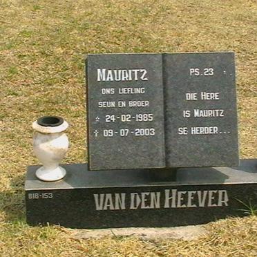 HEEVER Mauritz, van den 1985-2003