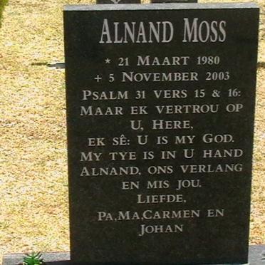 MOSS Alnand 1980-2003
