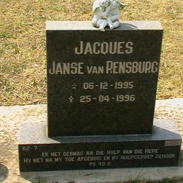 RENSBURG Jacques, Janse van 1995-1996