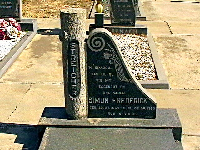 STREICHER Simon Frederick 1954-1983