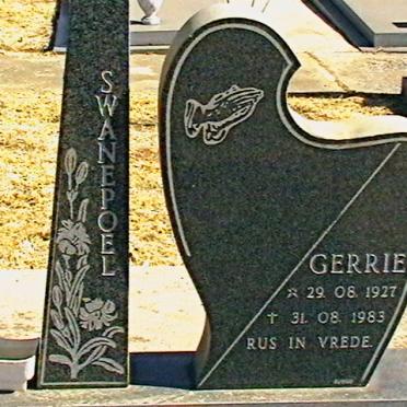 SWANEPOEL Gerrie 1927-1983