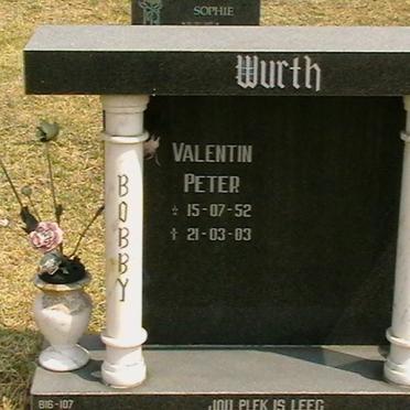 WURTH Valentin Peter 1952-2003