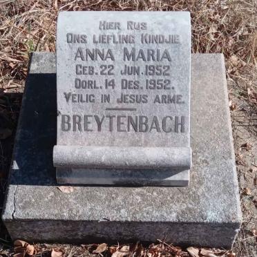 BREYTENBACH Anna Maria 1952-1952