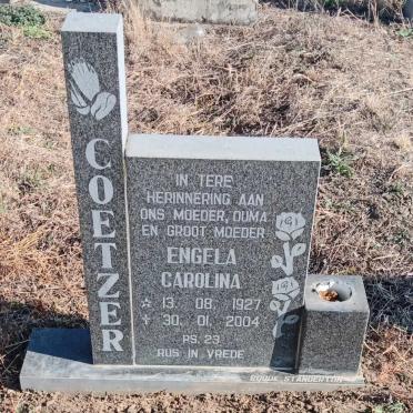 COETZER Engela Carolina 1927-2004