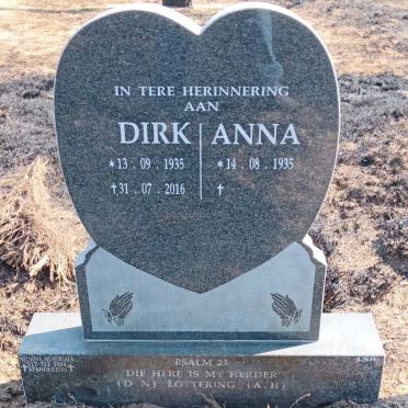 LOTTERING D.N. 1935-2016 & A.H. 1935- 