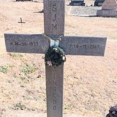 PRINSLOO S.J.M. 1927-2007